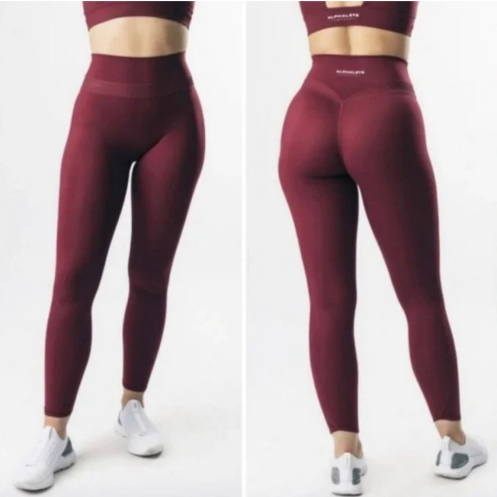 Alphalete Alphalux Harmony Maroon